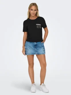 Discount ONLRHINE T-shirt Dame Toppe