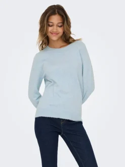 Hot ONLRICA Striktrøje Dame Strik & Cardigans