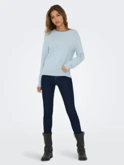Hot ONLRICA Striktrøje Dame Strik & Cardigans