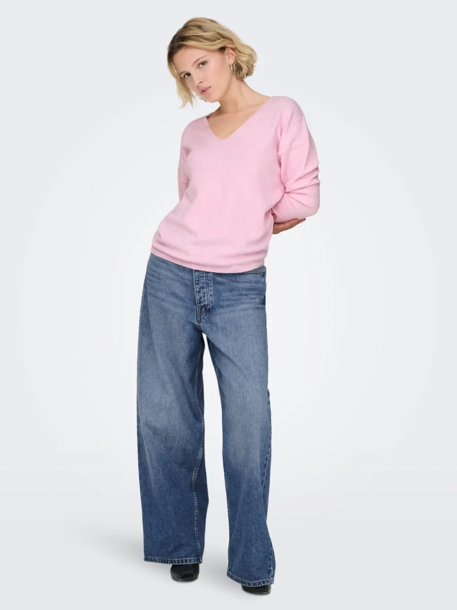 New ONLRICA Striktrøje Dame Strik & Cardigans