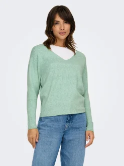 Sale ONLRICA Striktrøje Dame Strik & Cardigans
