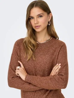 Hot ONLRICA Striktrøje Dame Strik & Cardigans