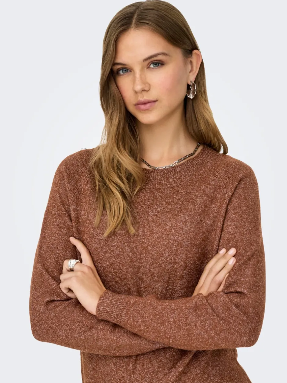 Hot ONLRICA Striktrøje Dame Strik & Cardigans