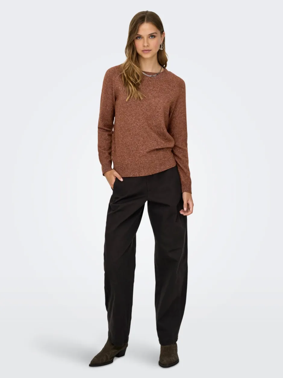 Hot ONLRICA Striktrøje Dame Strik & Cardigans