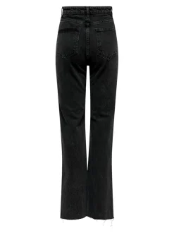 Hot ONLRILEY Høj talje Straight fit Jeans Dame Jeans|Jeans