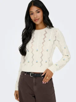 Online ONLRITA Striktrøje Dame Strik & Cardigans