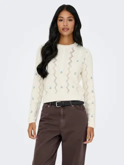 Online ONLRITA Striktrøje Dame Strik & Cardigans