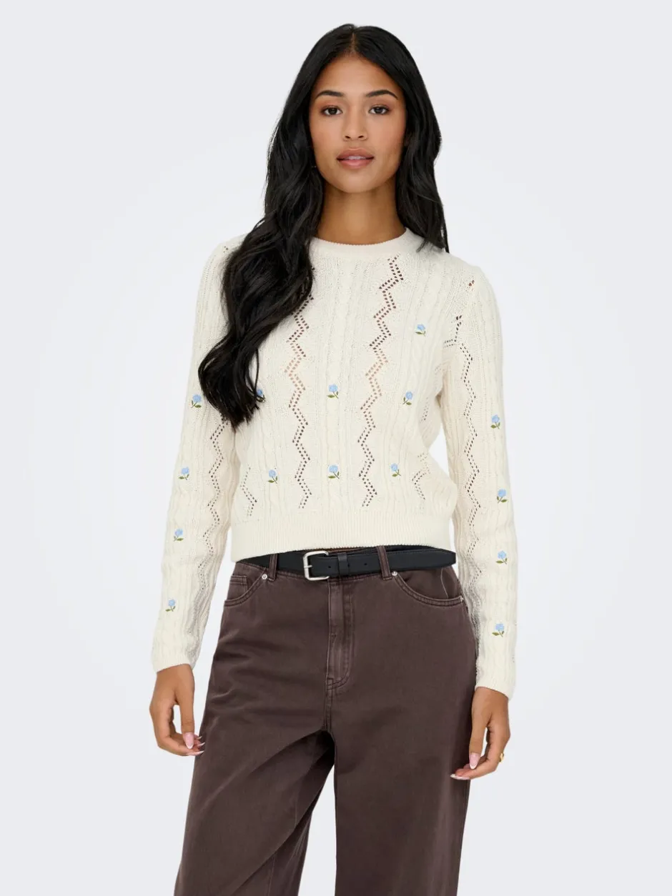 Online ONLRITA Striktrøje Dame Strik & Cardigans