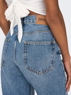 Discount ONLROBYN Høj talje Straight fit Jeans Dame Jeans|Jeans