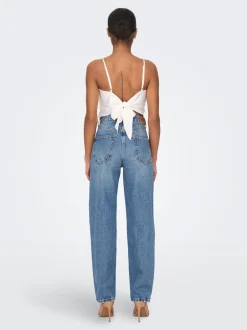 Discount ONLROBYN Høj talje Straight fit Jeans Dame Jeans|Jeans