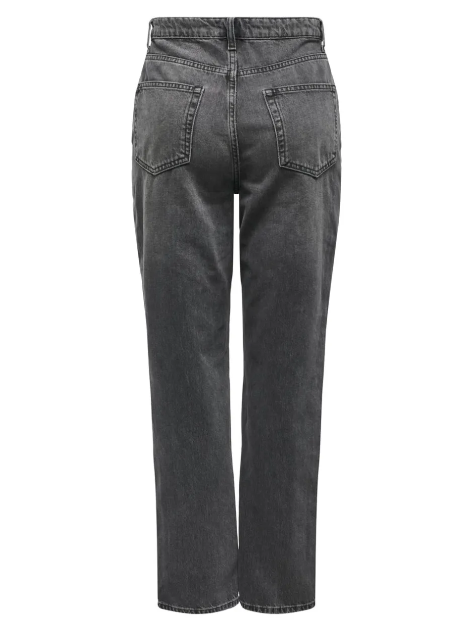 Clearance ONLROBYN Mellemhøj talje Straight fit Jeans Dame Jeans|Jeans