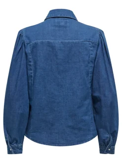 New ONLROCCO Denim-skjorte Dame Skjorter