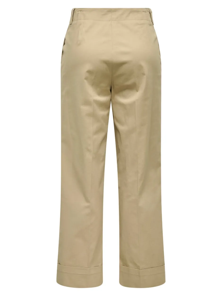 Discount ONLROSALIE Cropped fit Chinobukser Dame Bukser