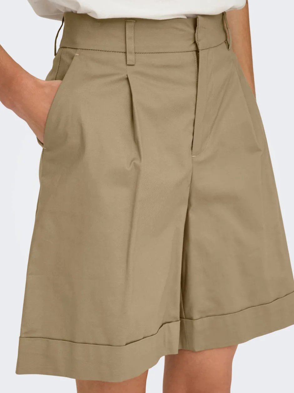 Online ONLROSALIE Høj talje Loose fit Bermuda-shorts Dame Shorts
