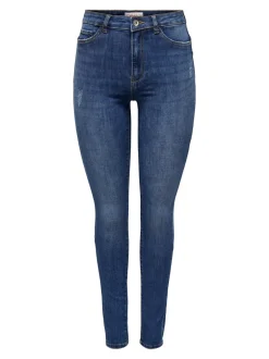Discount ONLROSE Høj talje Skinny fit Jeans Dame Jeans|Jeans