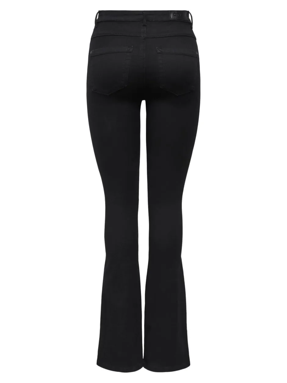 Clearance ONLROYAL Høj talje Flared fit Jeans Dame Jeans|Jeans