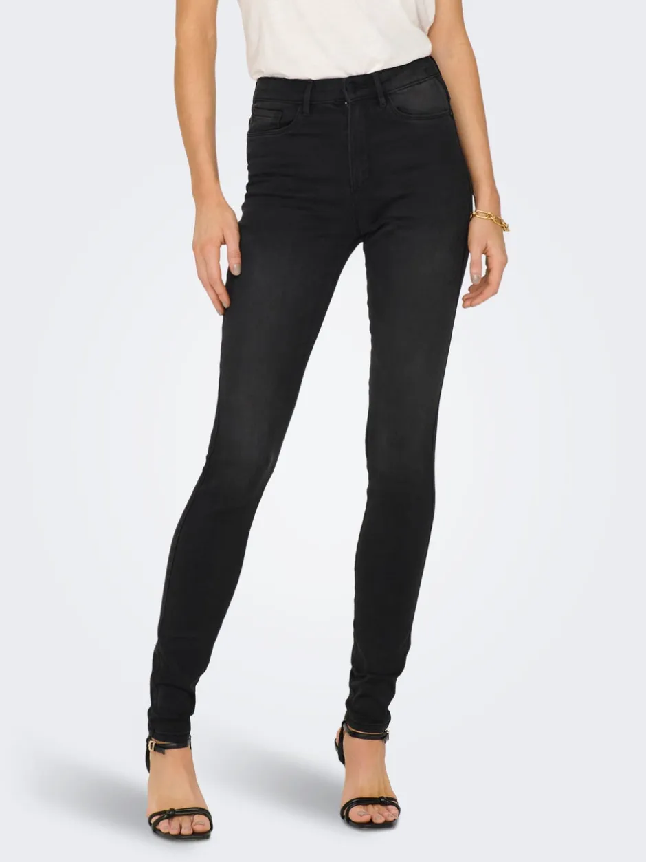 Hot ONLROYAL Høj talje Skinny fit Jeans Dame Jeans|Jeans