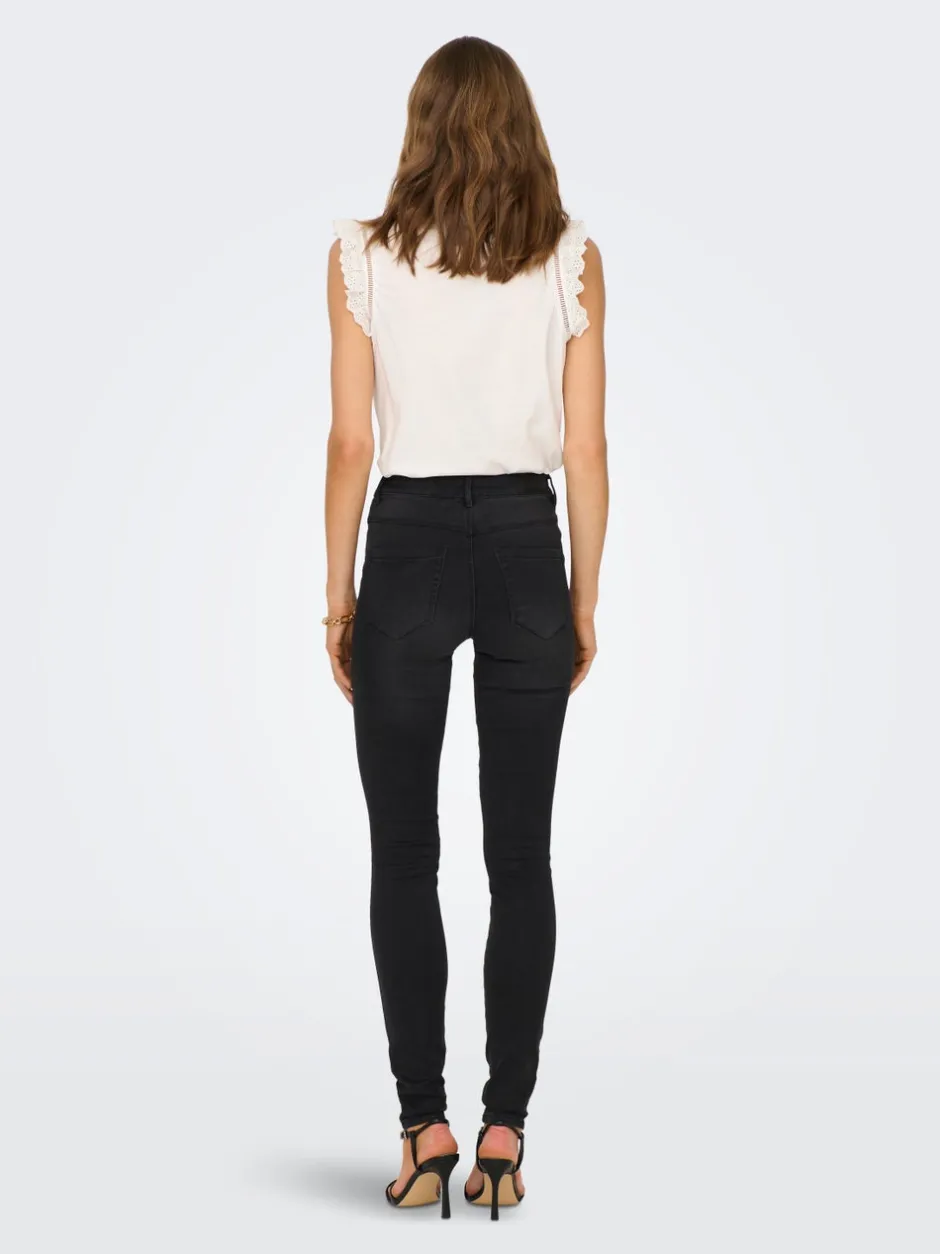 Hot ONLROYAL Høj talje Skinny fit Jeans Dame Jeans|Jeans