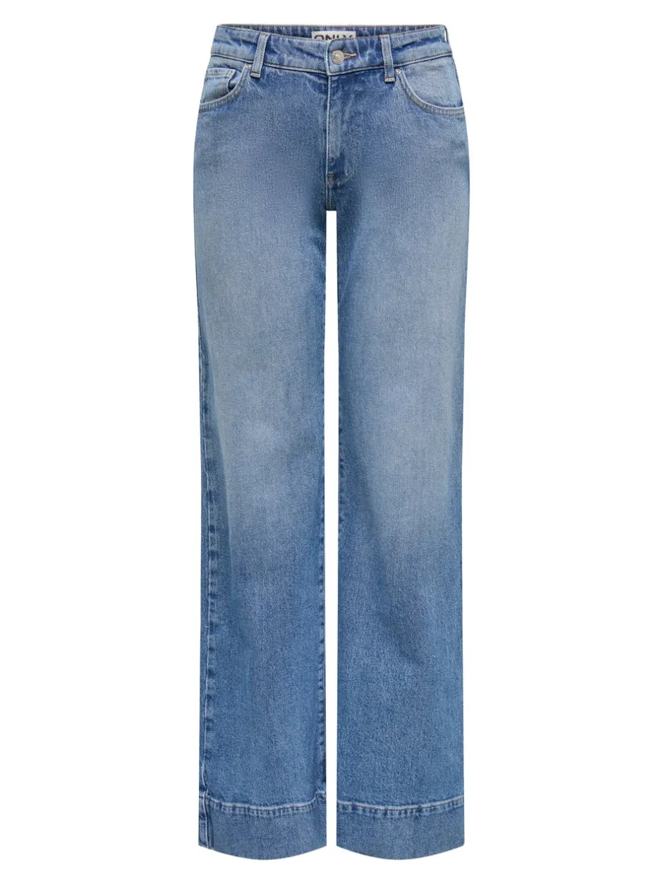 Online ONLRUELLE Mellemhøj talje Flared fit Jeans Dame Jeans|Jeans