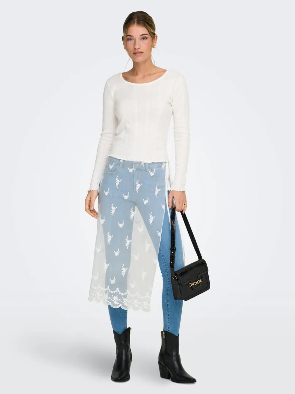 Best ONLSAFEA Nederdel Midinederdel Dame Nederdele