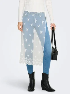 Best ONLSAFEA Nederdel Midinederdel Dame Nederdele