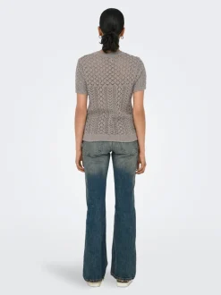 Online ONLSAGA Top Dame Strik & Cardigans