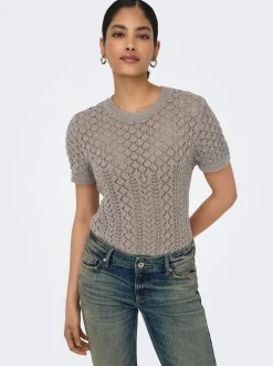 Online ONLSAGA Top Dame Strik & Cardigans