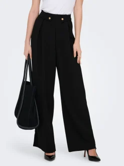 Online ONLSANIA Wide leg fit Bukser Dame Bukser