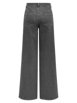Hot ONLSANNA Høj talje Wide leg fit Jeans Dame Jeans|Jeans