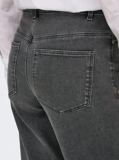 Hot ONLSANNA Høj talje Wide leg fit Jeans Dame Jeans|Jeans