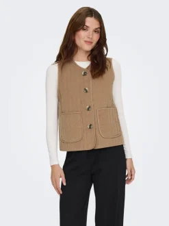 Sale ONLSAP Vest Dame Jakker Og Frakker