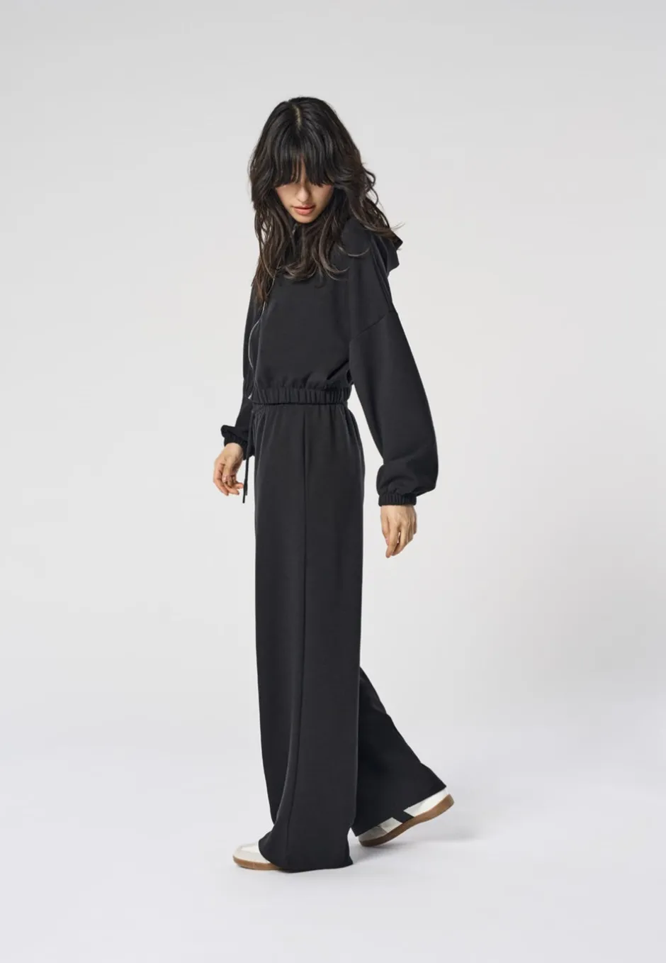 Online ONLSCARLETT Flared fit Bukser i wide fit Dame Bukser