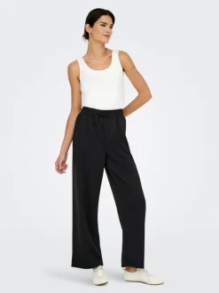 Online ONLSCARLETT Flared fit Bukser i wide fit Dame Bukser