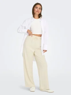 Online ONLSCARLETT Flared fit Bukser i wide fit Dame Bukser