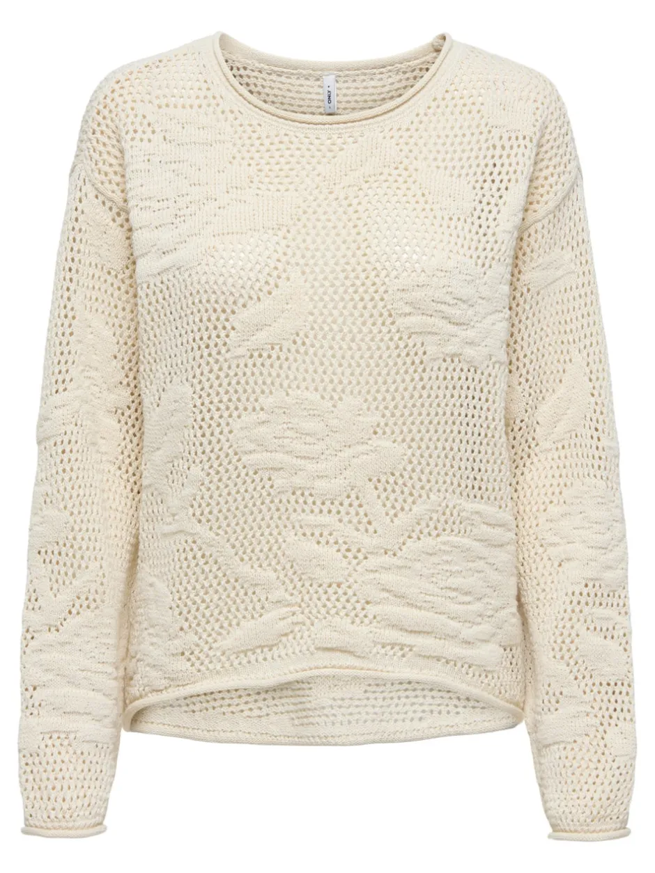 Clearance ONLSEASIDE Striktrøje Dame Strik & Cardigans