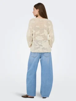Clearance ONLSEASIDE Striktrøje Dame Strik & Cardigans