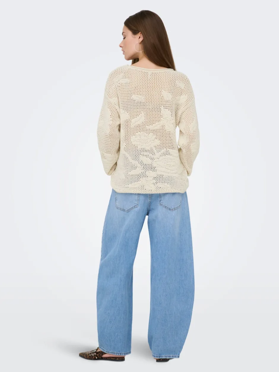 Clearance ONLSEASIDE Striktrøje Dame Strik & Cardigans