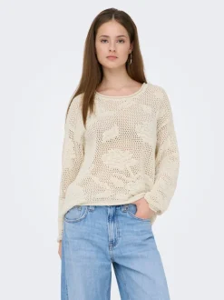 Clearance ONLSEASIDE Striktrøje Dame Strik & Cardigans