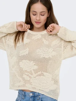 Clearance ONLSEASIDE Striktrøje Dame Strik & Cardigans