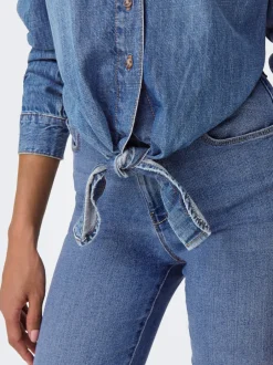 Clearance ONLSEVIGNY Denim-skjorte Dame Skjorter