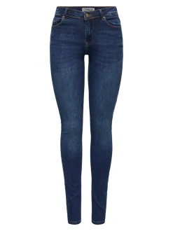 Outlet ONLSHAPE Mellemhøj talje Skinny fit Jeans Dame Jeans|Jeans