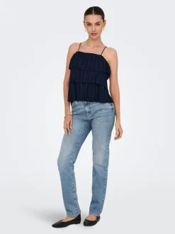 New ONLSHEA Peplum-top Dame Toppe
