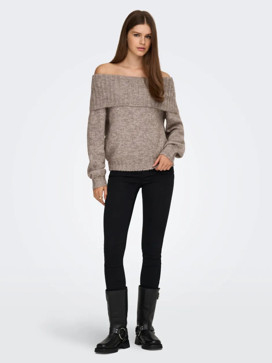Discount ONLSHINE Striktrøje Dame Strik & Cardigans