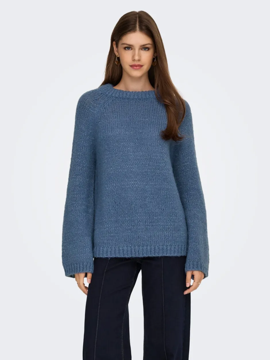 Hot ONLSHINE Striktrøje Dame Strik & Cardigans