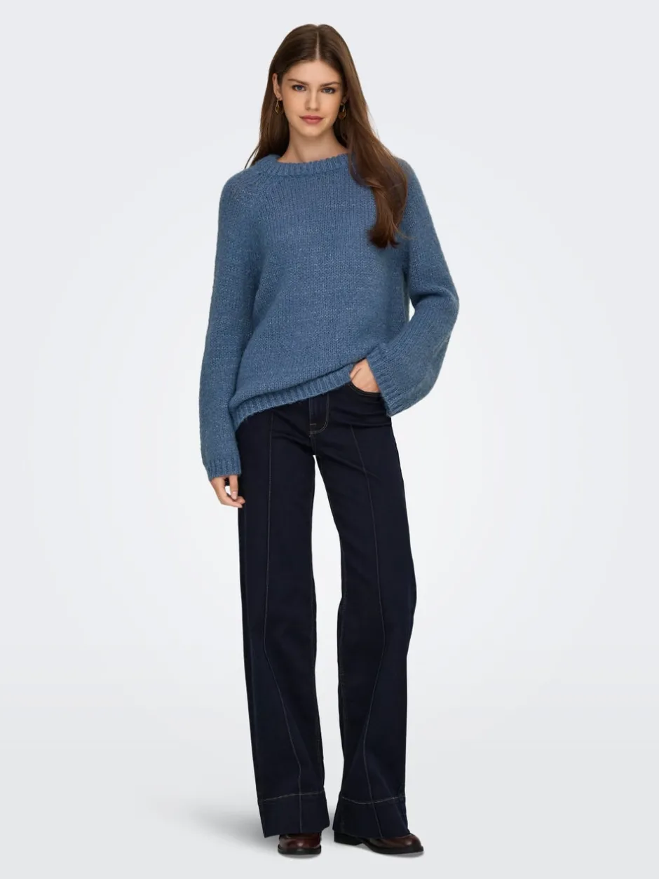 Hot ONLSHINE Striktrøje Dame Strik & Cardigans