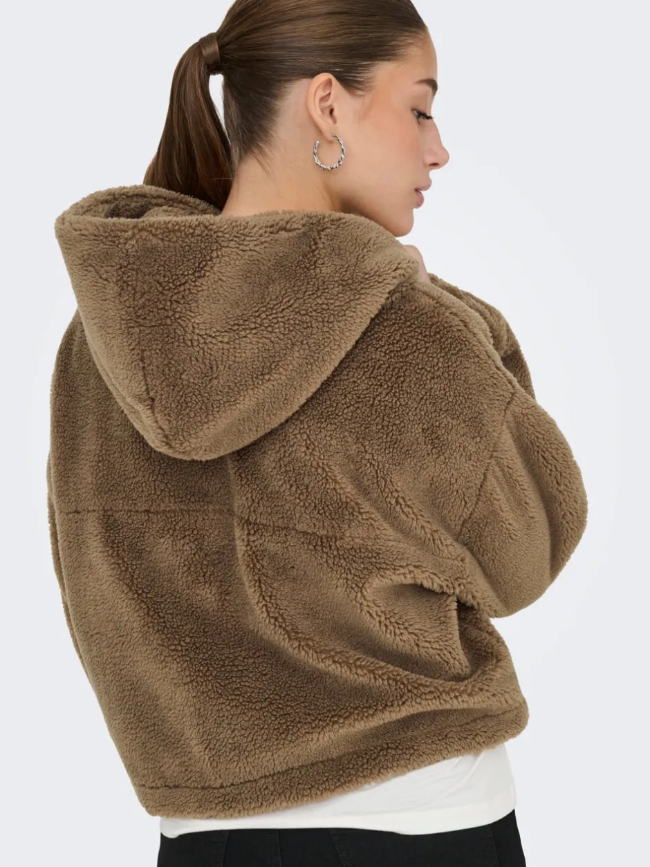 Clearance ONLSIENA Teddy-jakke Dame Jakker Og Frakker