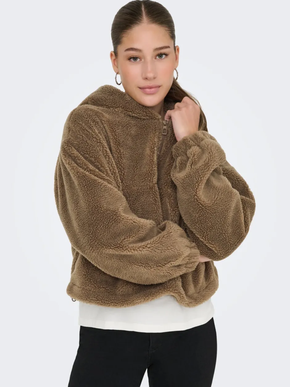 Clearance ONLSIENA Teddy-jakke Dame Jakker Og Frakker