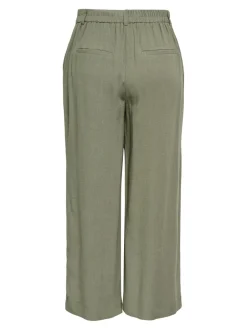 Outlet ONLSIESTA Cropped fit Hør Culottebukser Dame Bukser