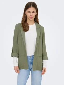 Discount ONLSIESTA Hør Blazer Dame Blazere & Veste