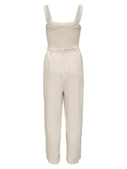 New ONLSIESTA Hør Jumpsuit Dame Jumpsuits
